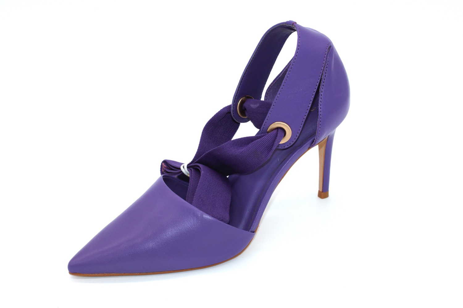 Massimo Matteo Viola Wrap Pointed-Toe Flat